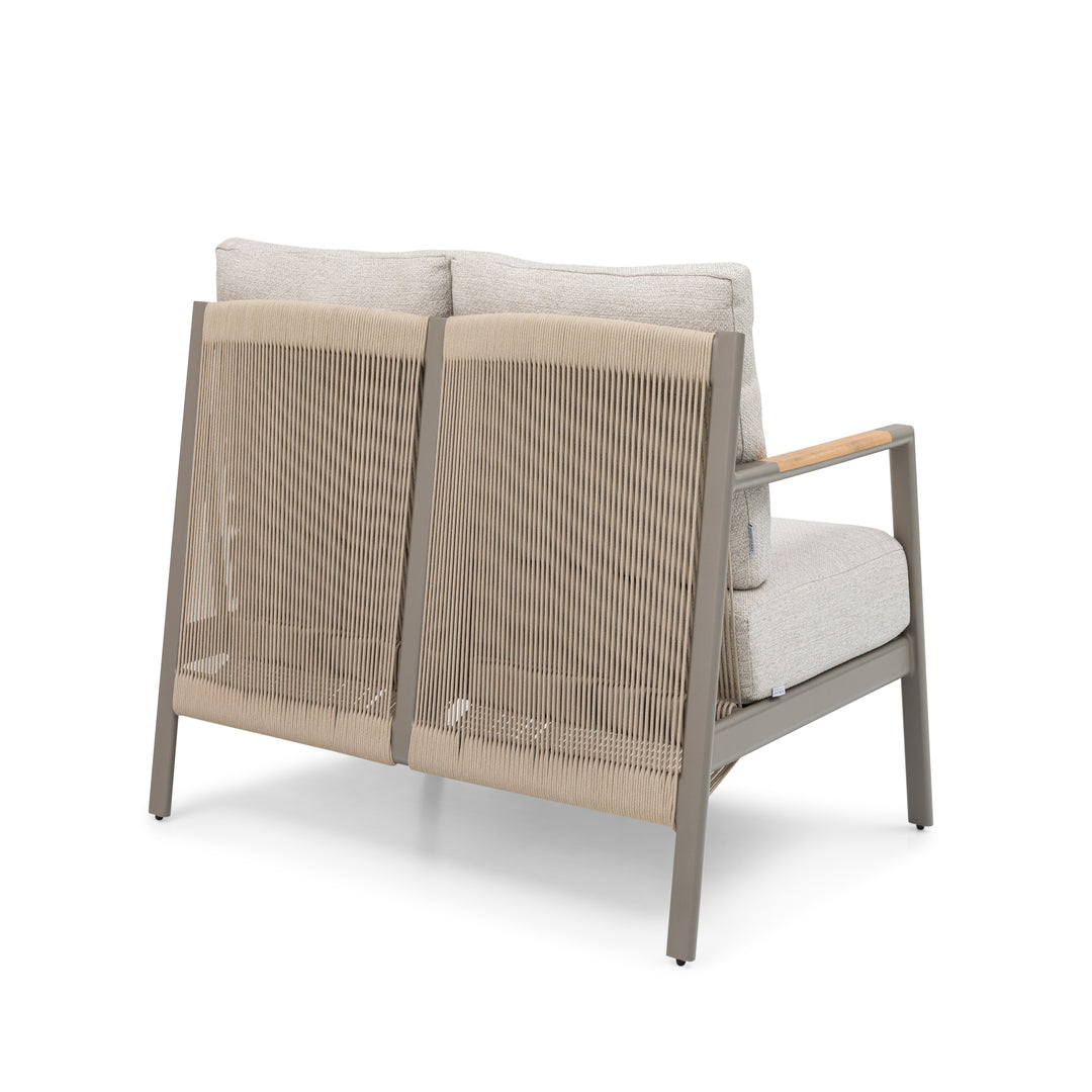 Pioneer Right 2-Seater Sofa-Champagne