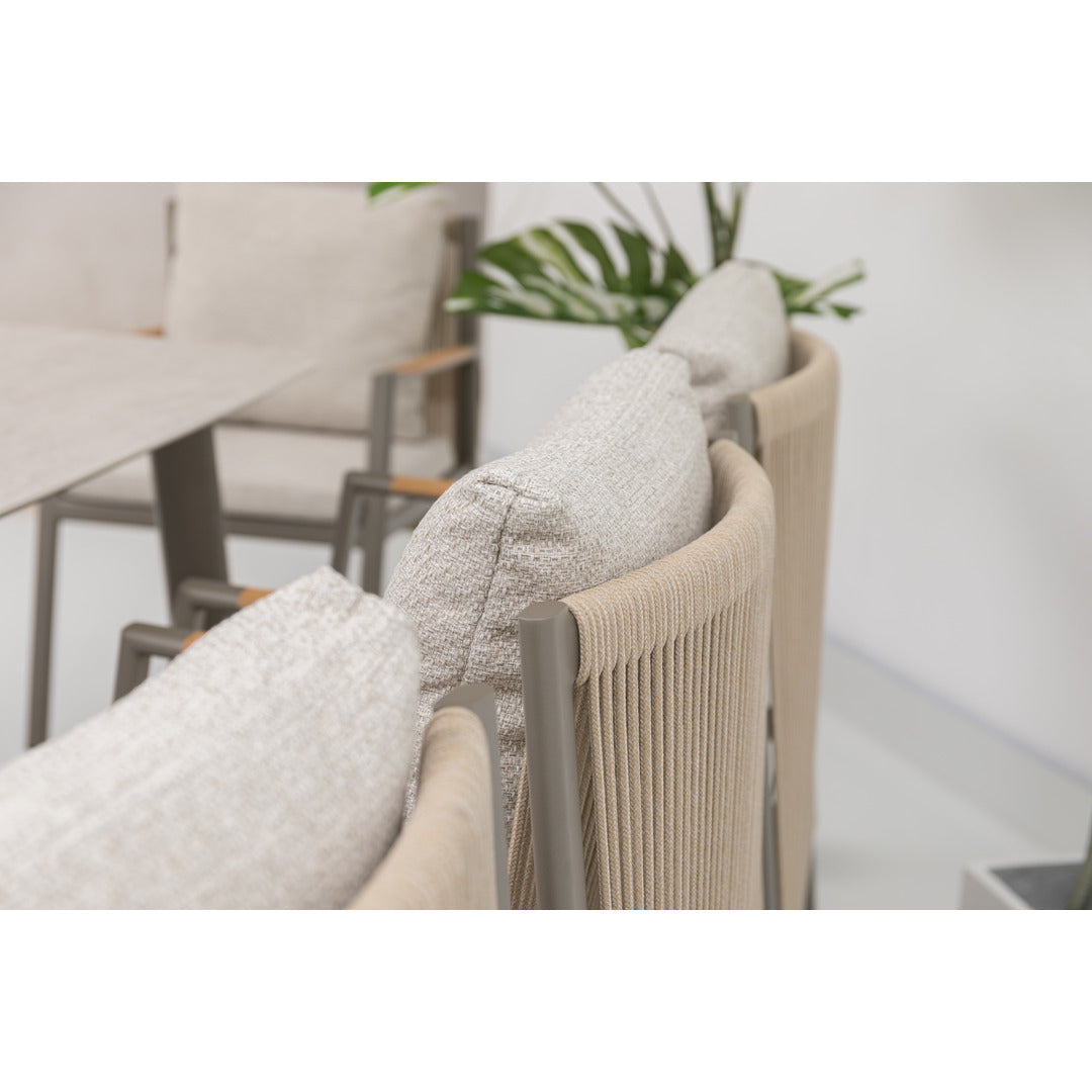 Pioneer 8-Seater Dining Set - Champagne