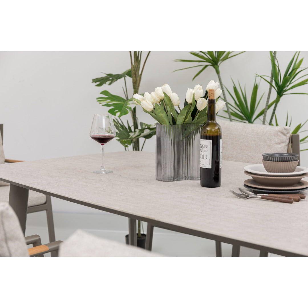Pioneer 8-Seater Dining Set - Champagne