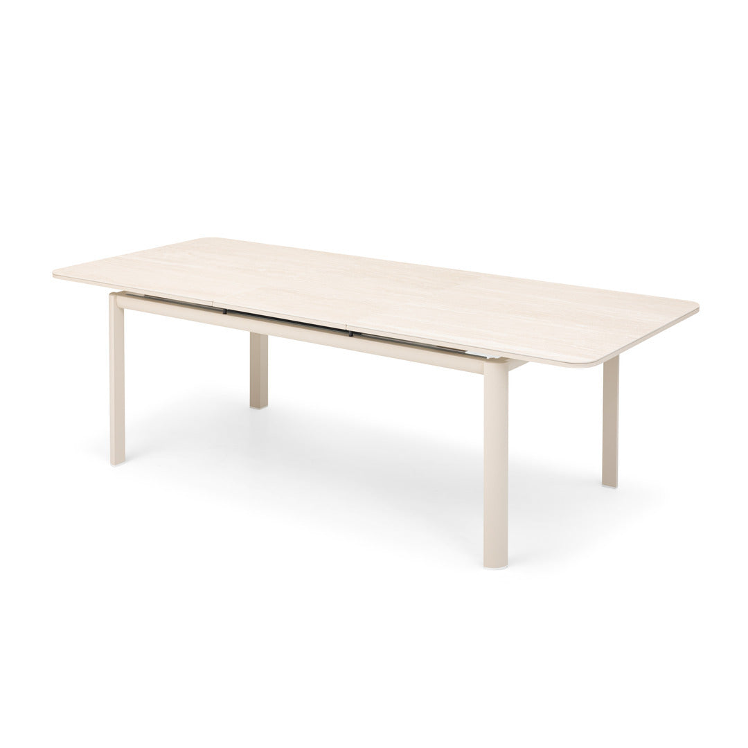 Scarlett 8-10 Seater Extension Dining Table-Ivory