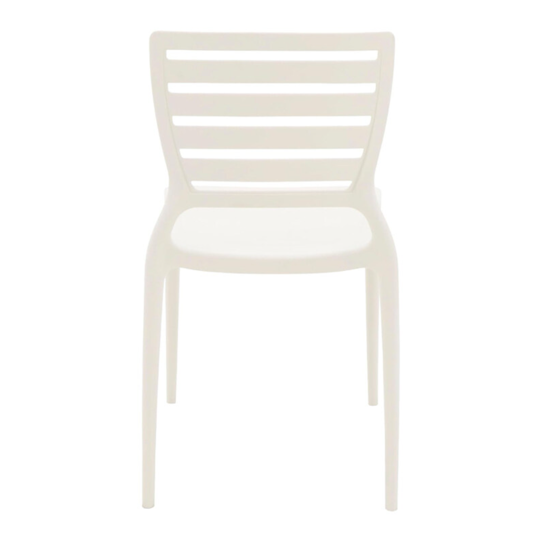 Sofia Chair Horizontal Backrest - Beige