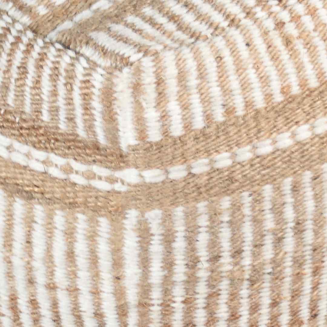 Kouloun Pouf - Natural / Ivory