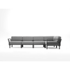 Maximo 5-Seater Sofa Basalto - Lava
