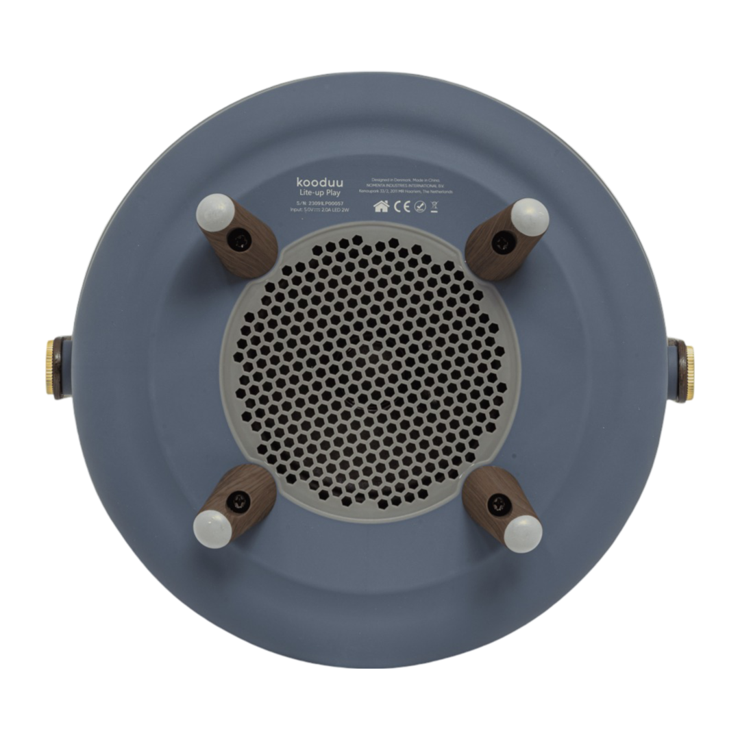 Lite-up Play 2.0 (Sound By JBL) Ocean Blue Speaker Lamp