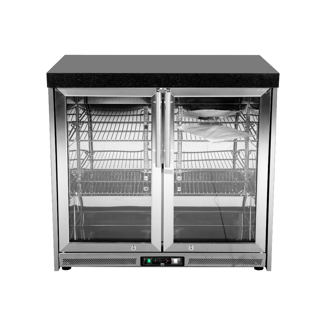 Modular Double Door Fridge - Creamy White