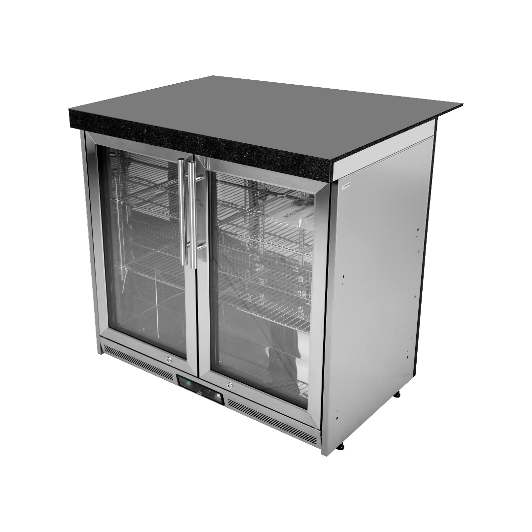 Modular Double Door Fridge - Creamy White