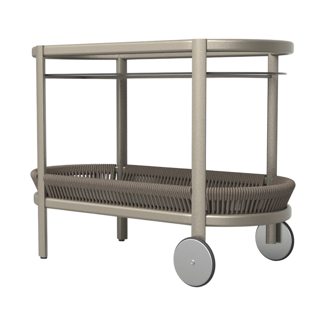 Apollo Trolley - Brown & Beige