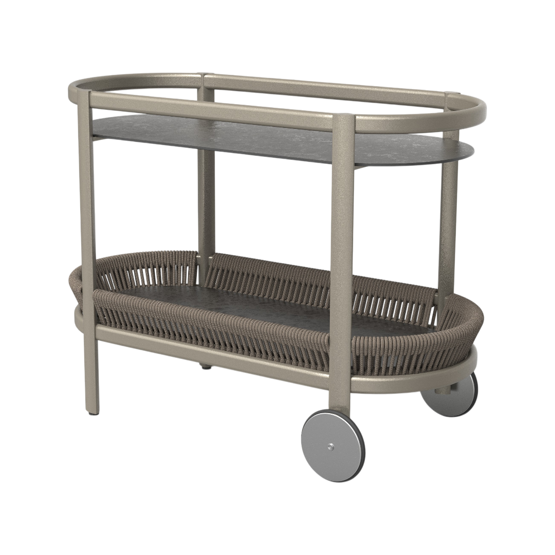 Apollo Trolley - Brown & Beige