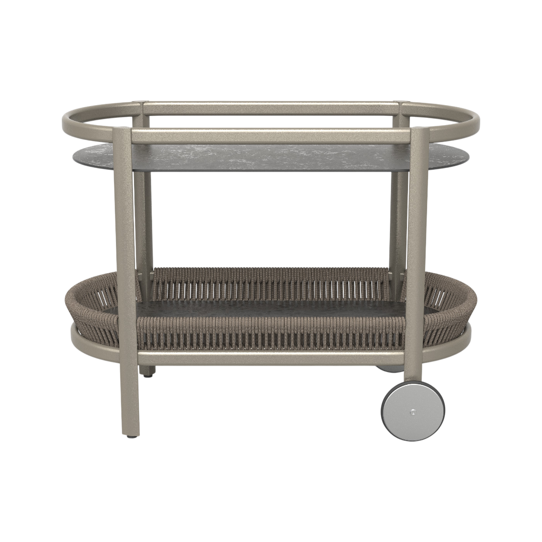 Apollo Trolley - Brown & Beige