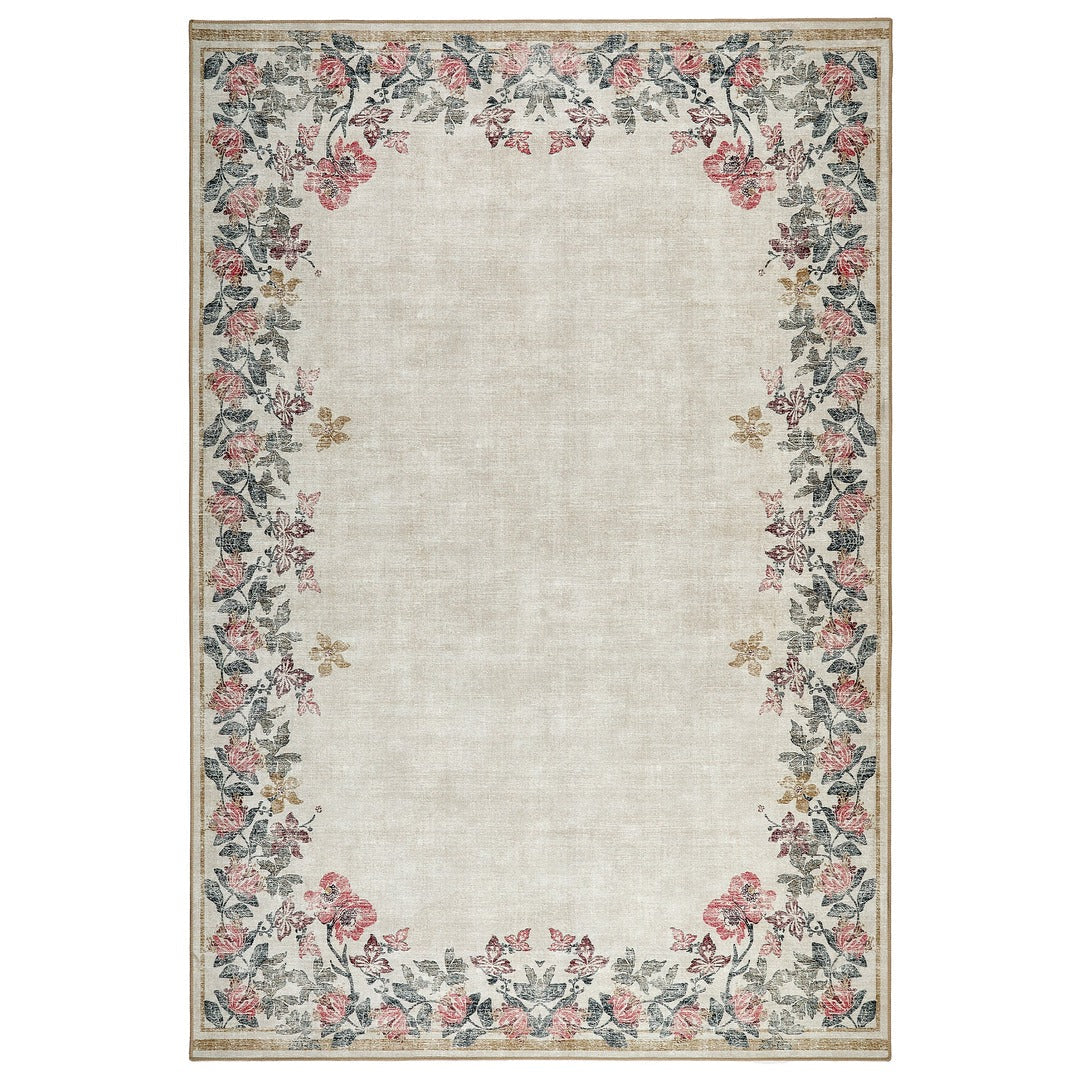 Hug Rug Eco-Washable - Botanical Border