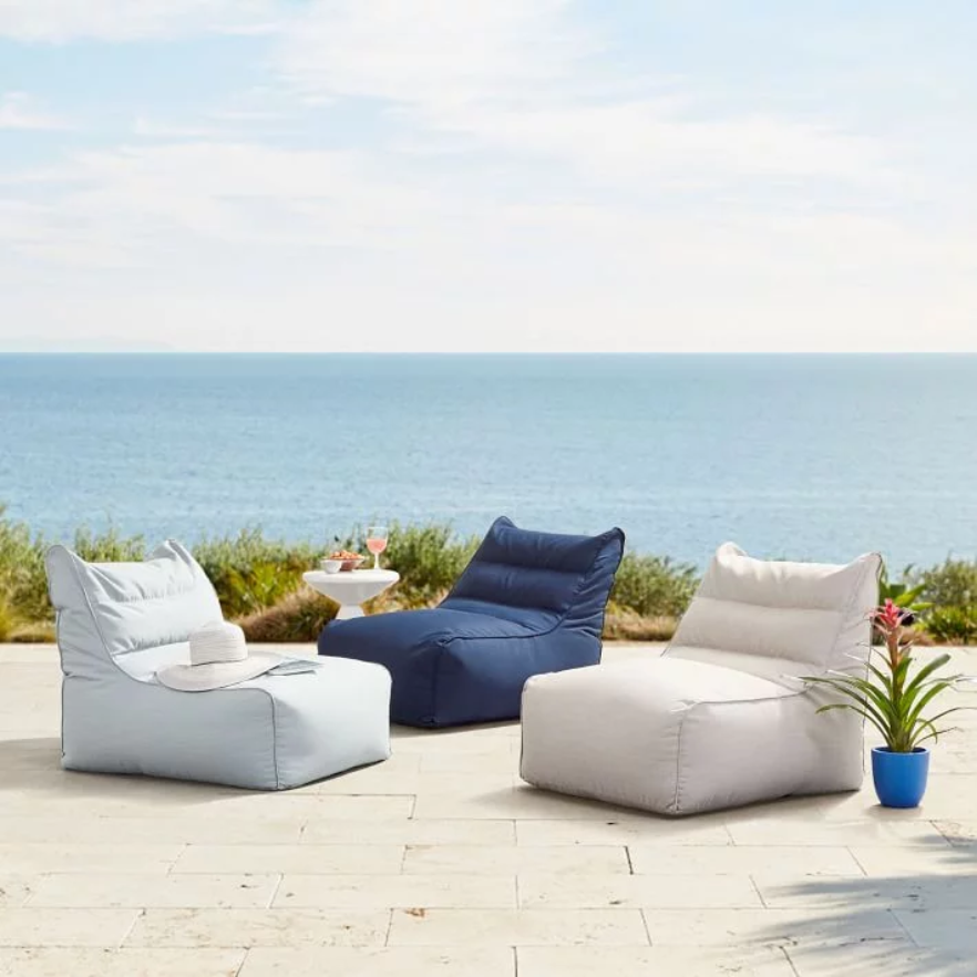 Suncoast Outdoor Customized Bean Bag-Blue