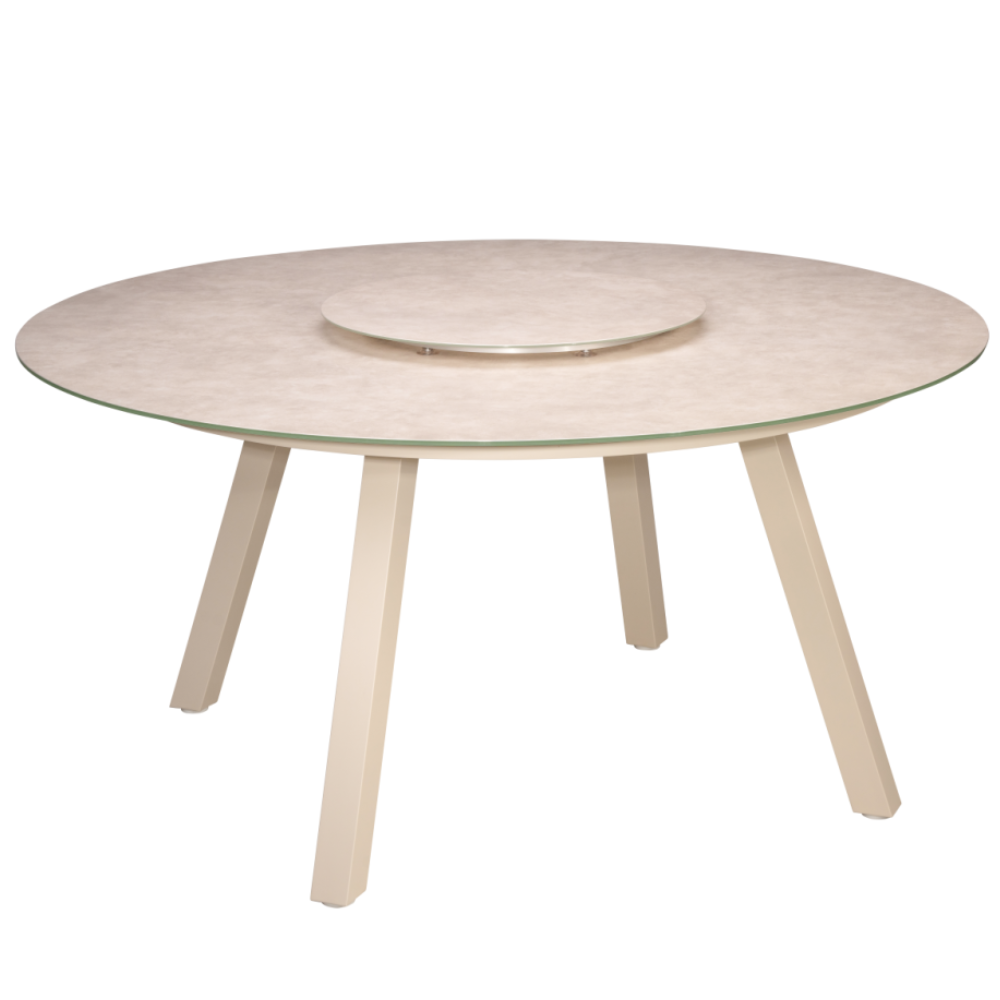 Athena 6-Seater Dining Set - Off White