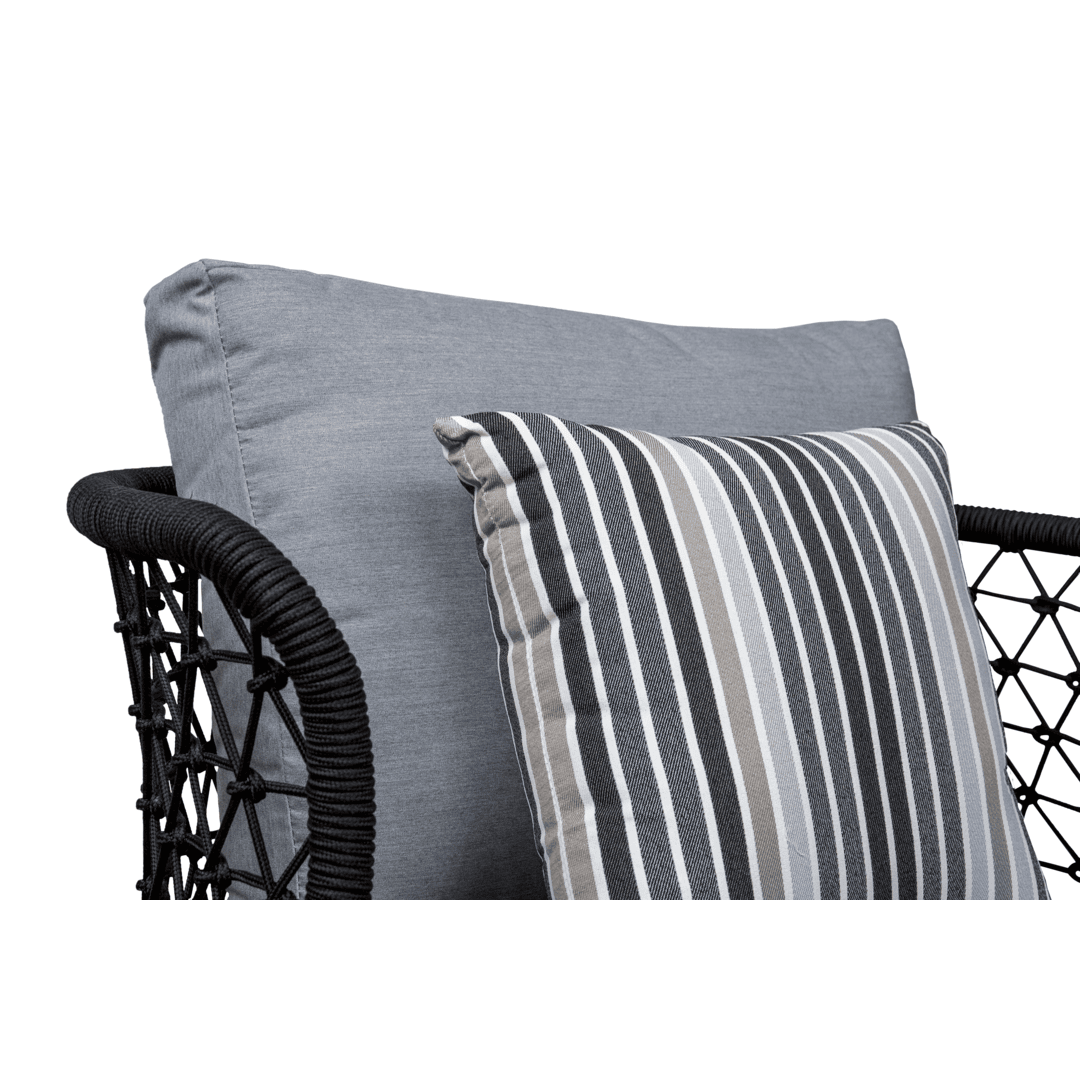Cobb 4-Seater Sofa Set - Charcoal