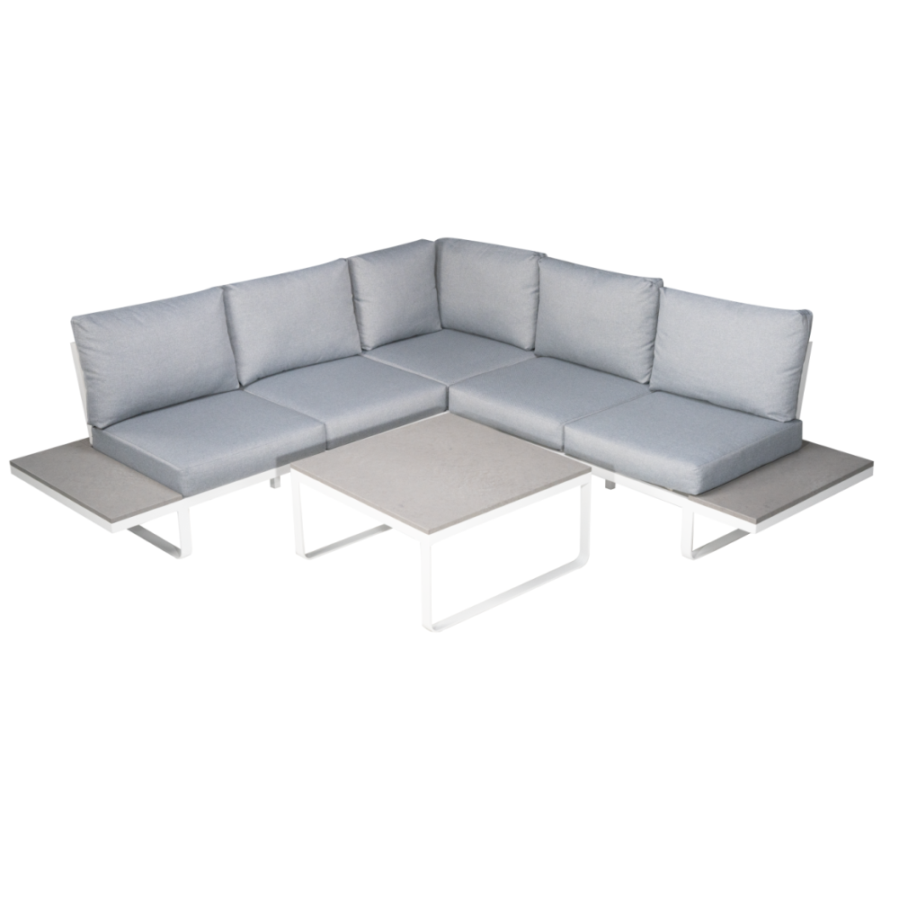 Cupid L-Shape Sofa with Coffee Table