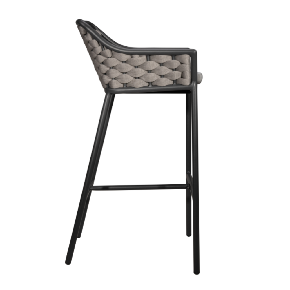 Rio Bar Chair Grey