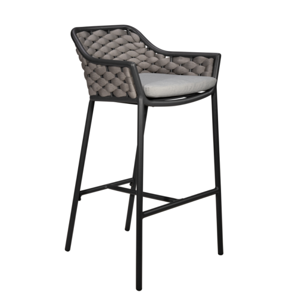 Rio Bar Chair Grey