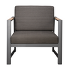 Vision Single Sofa - Charcoal