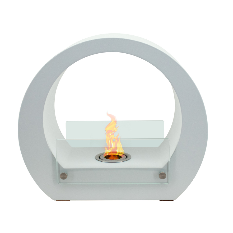 Fire Bowl With Glass Guard