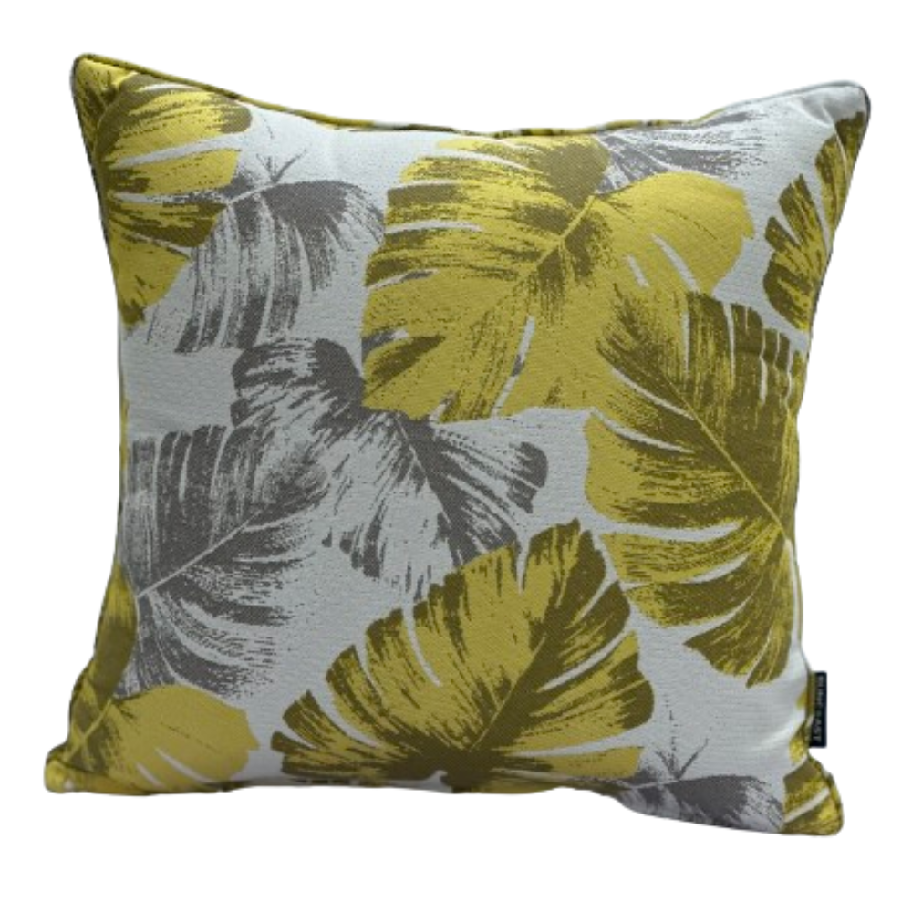 Suncoast Outdoor Customized Throw Cushion - Yellow Mustard
