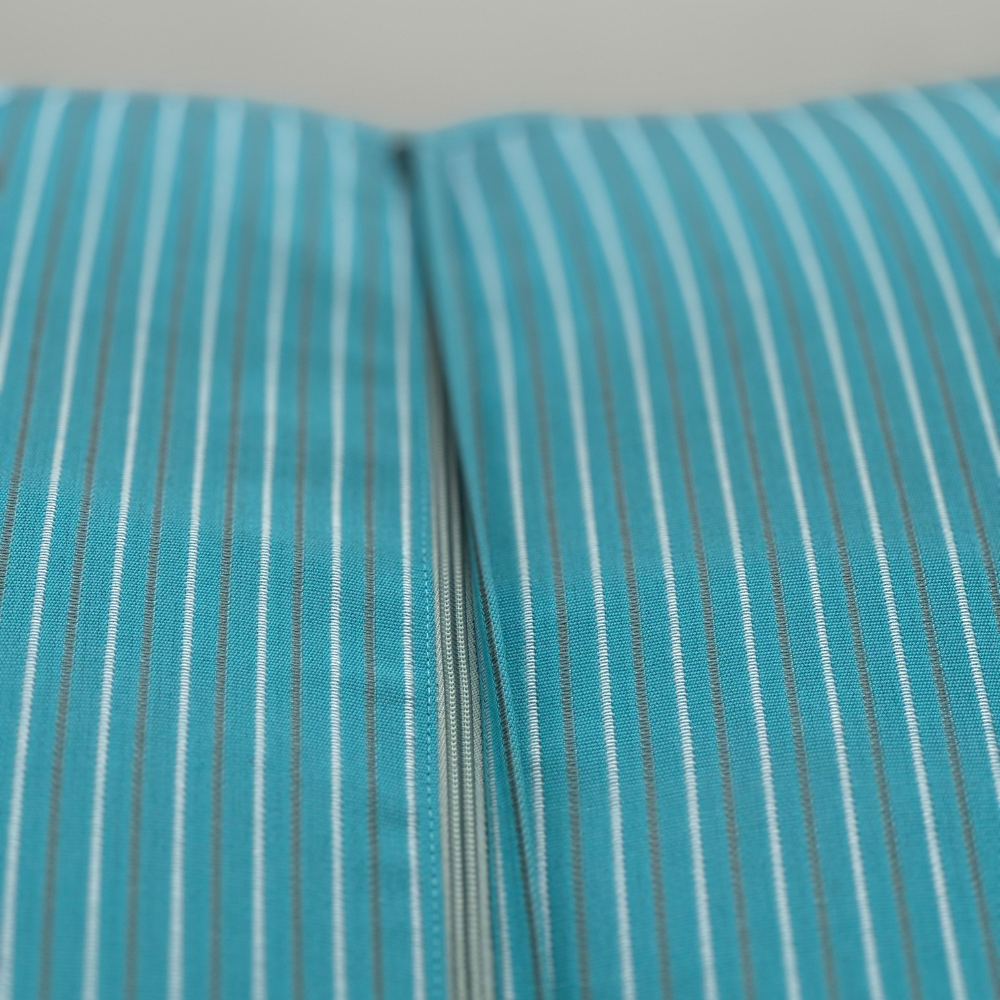 Suncoast Outdoor Customized Pouf- Aqua Green