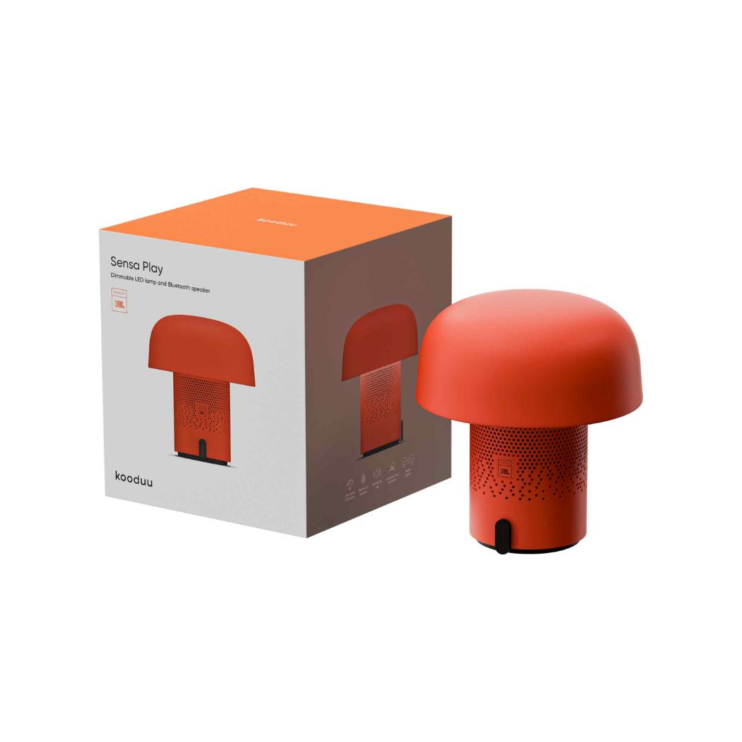 Sensa Play (Sound by JBL) Orange Speaker Lamp