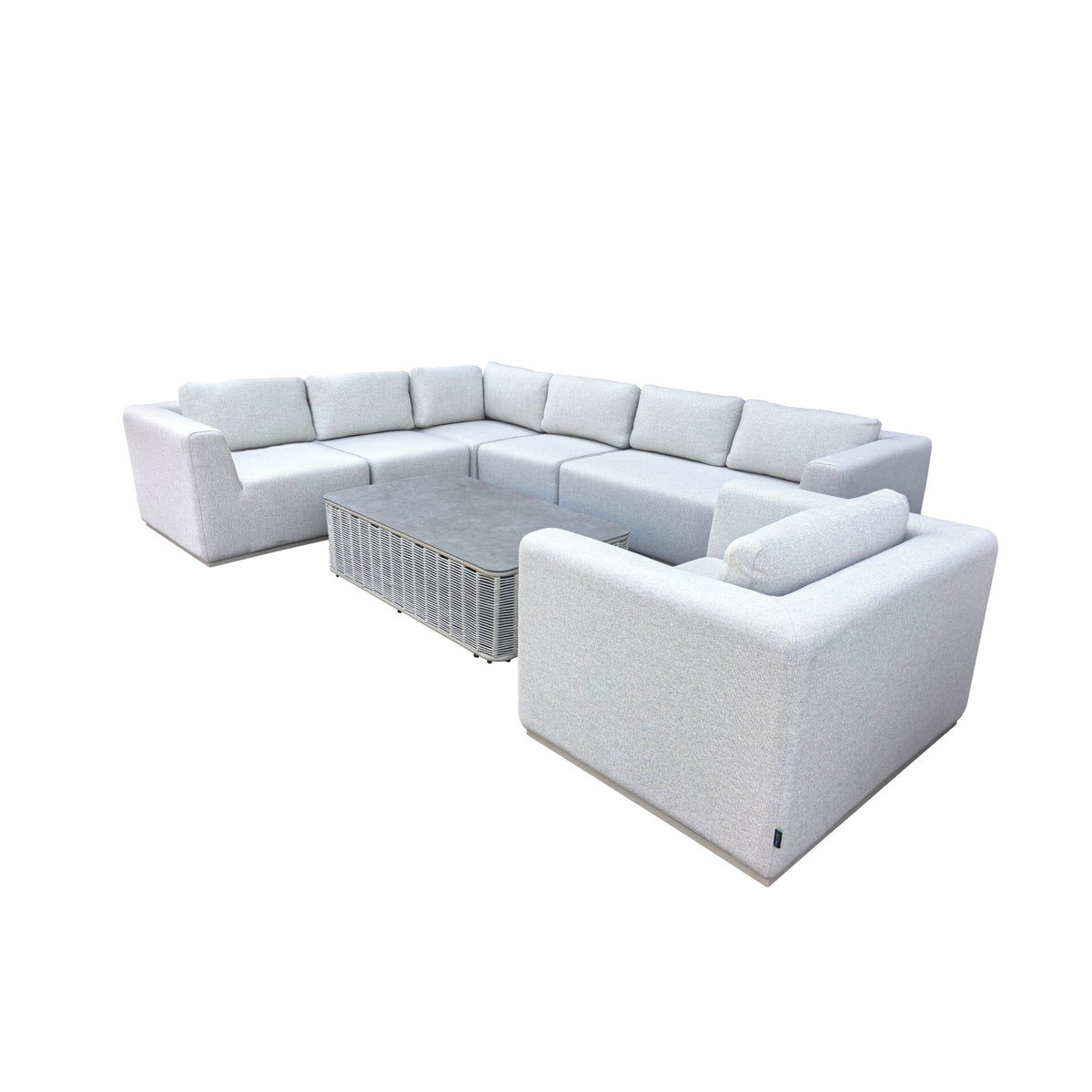 Sky 7 Seater Outdoor Sofa Set with Armchair & Coffee Table