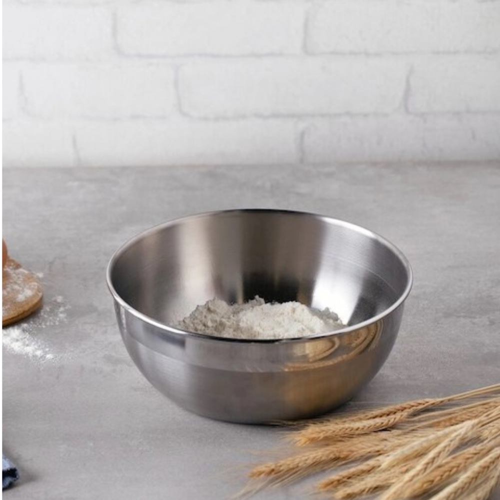 Freezinox 28cm 5.8L Round Stainless Steel Mixing Bowl Matte Finish