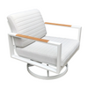 Juno Swivel Chair - White