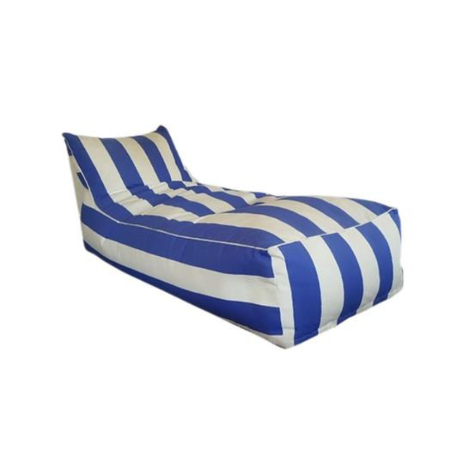 Customized Outdoor Bean Daybed With Pouf And Cushion