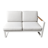 Juno Left 2-Seater Sofa - White