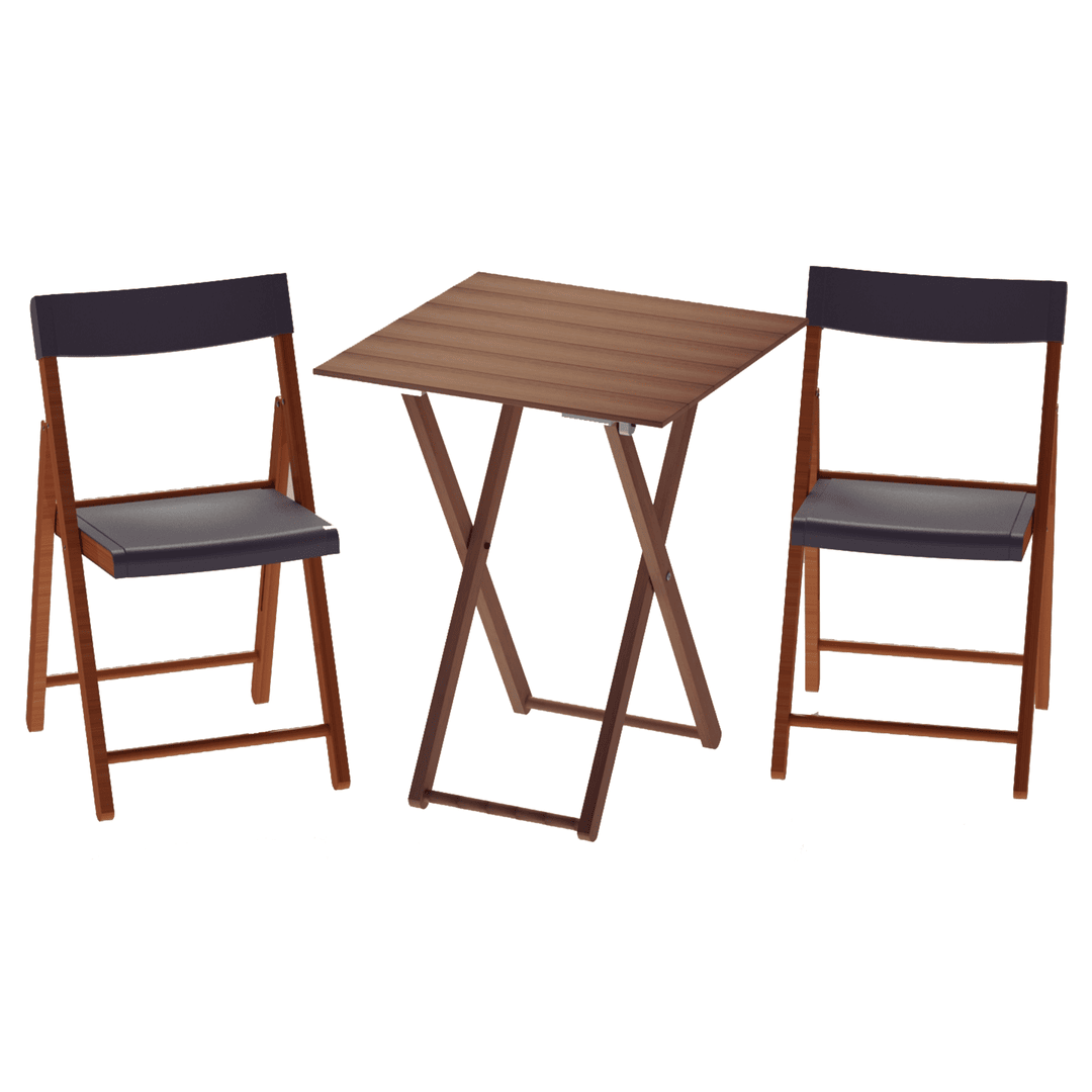 Potenza 3 Pcs Jatoba Wood Set - Graphite & Sand