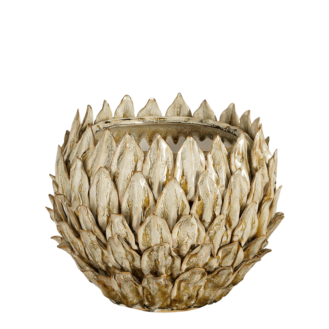 Chico Round Pot - Beige