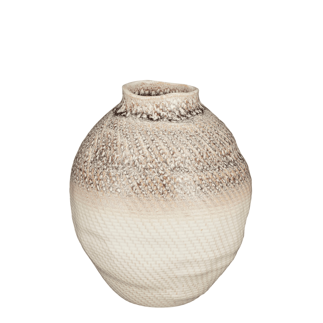 Faye Vase - Brown