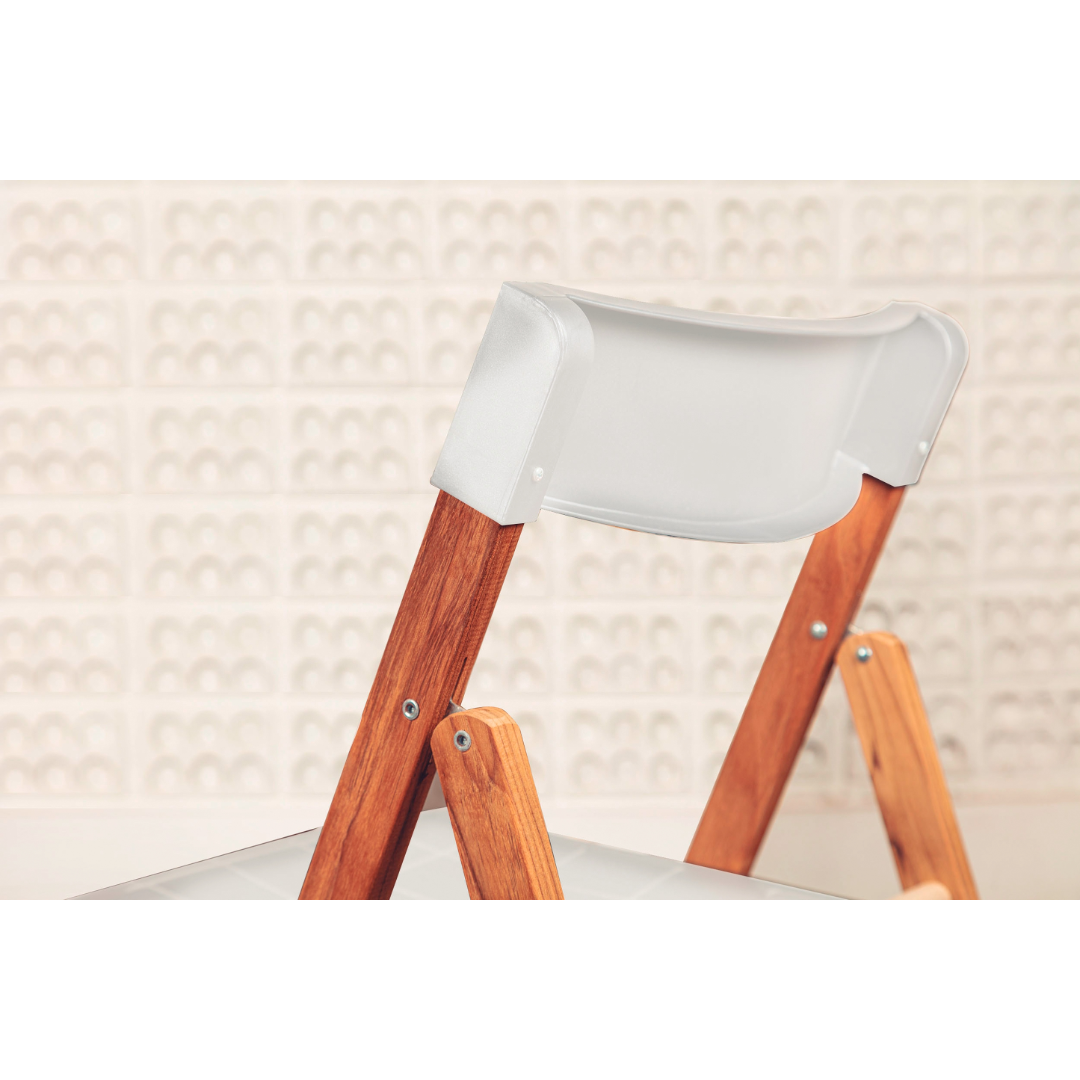 Potenza Foldable Chair in Brazilian Itauba Wood 