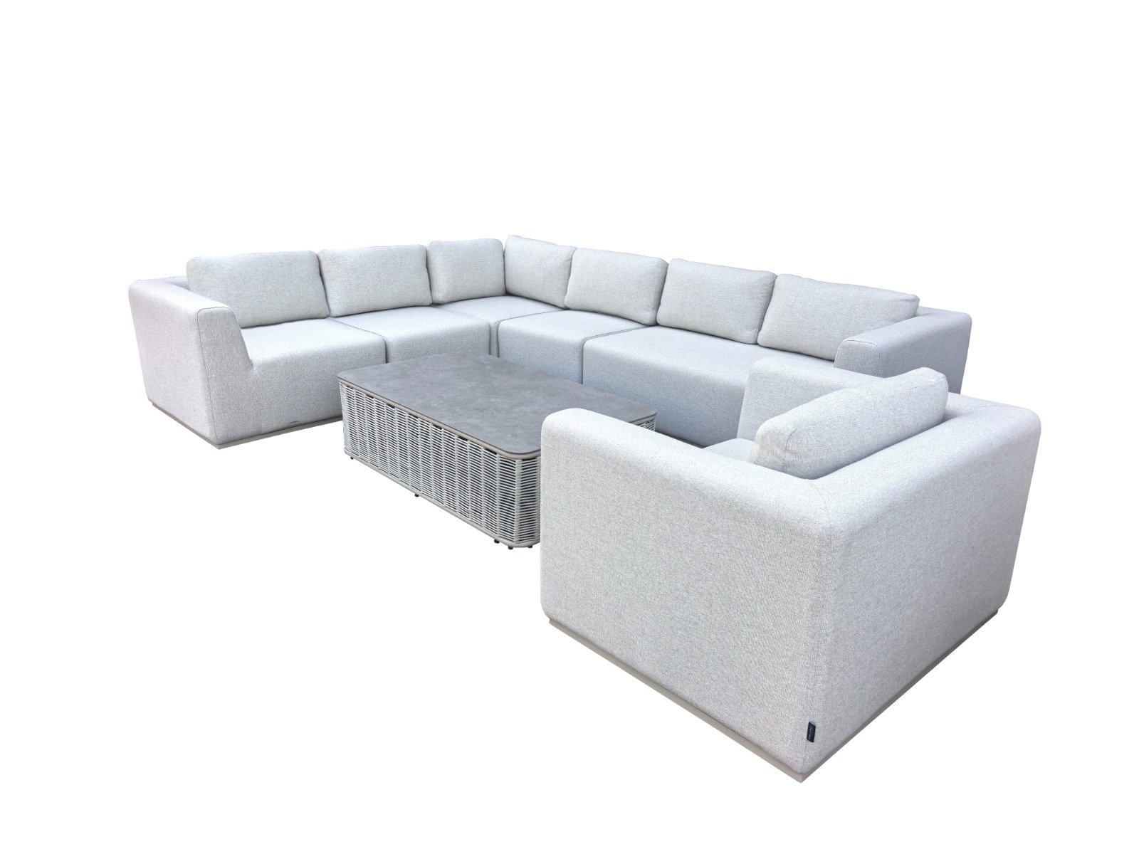 Sky 7 Seater Outdoor Sofa Set with Armchair & Coffee Table