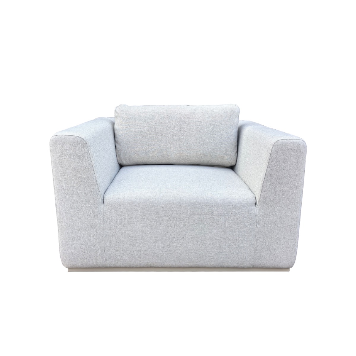 Sky Armchair – Outdoor Aluminum Lounge Chair with Olefin Cushion