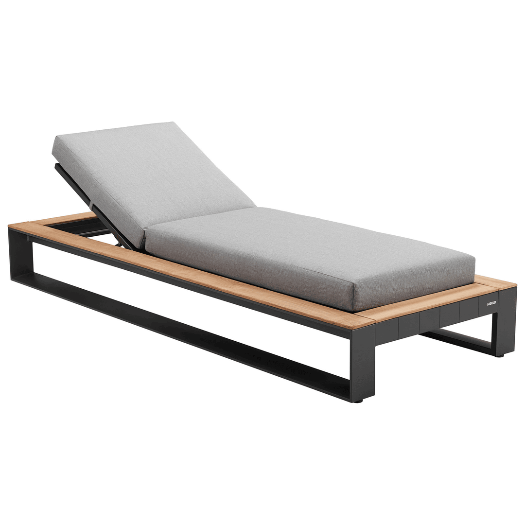 Cambusa Sun lounger - Black