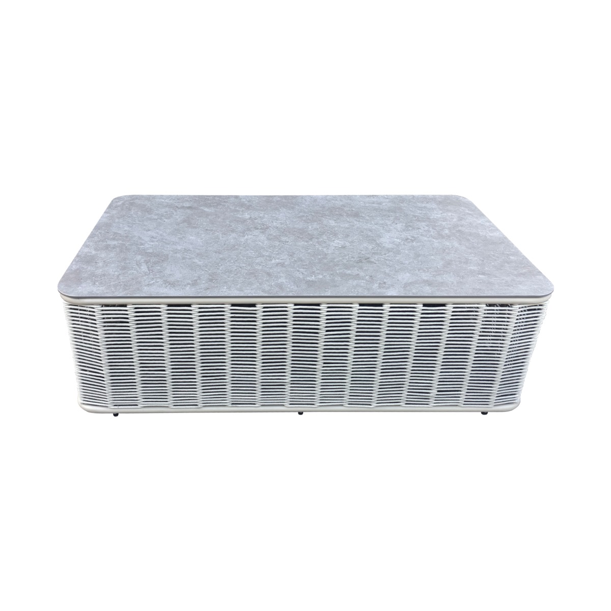 Sky Coffee Table – Outdoor Aluminum & Sintered Stone Table
