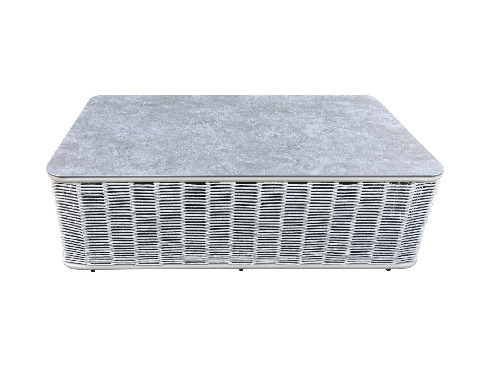 Sky Coffee Table – Outdoor Aluminum & Sintered Stone Table