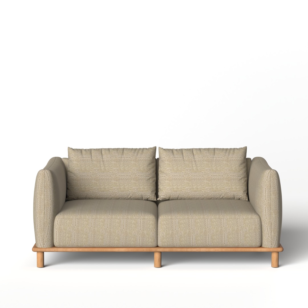 Cloud 2-Seater Sofa - Brown