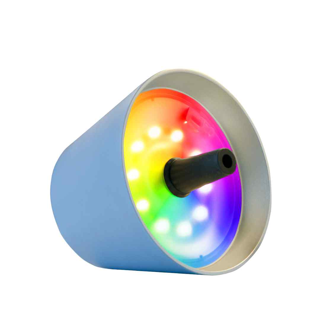 Sompex Top 2.0 Battery RGBW Bottle Light - Blue