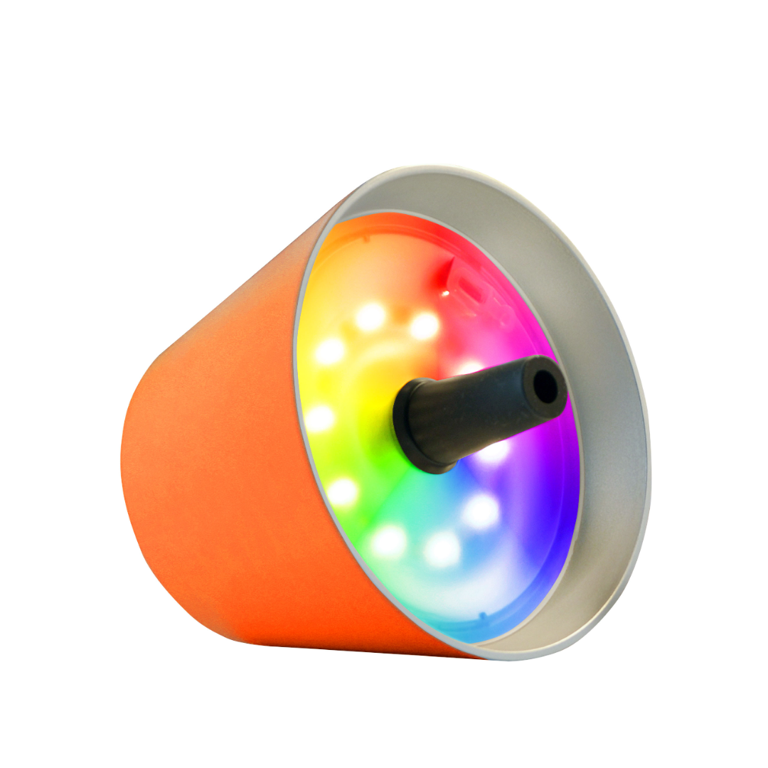 Sompex Top 2.0 Battery RGBW Bottle Light - Orange