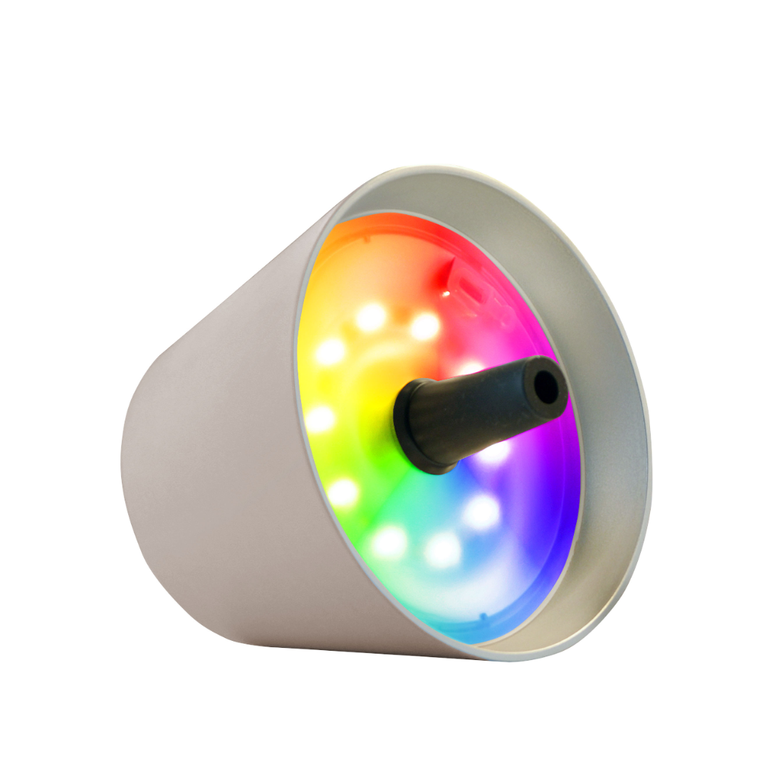 Sompex Top 2.0 Battery RGBW Bottle Light - Sand