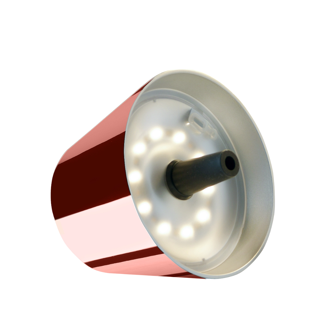 Sompex Top 2.0 Battery RGBW Bottle Light Glossy - Rose Gold 