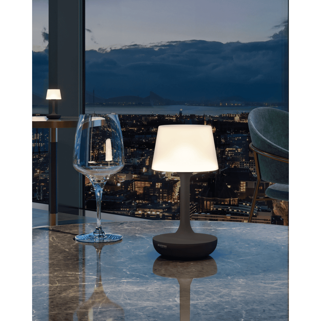 Sompex Ginn Table Lamp - Black