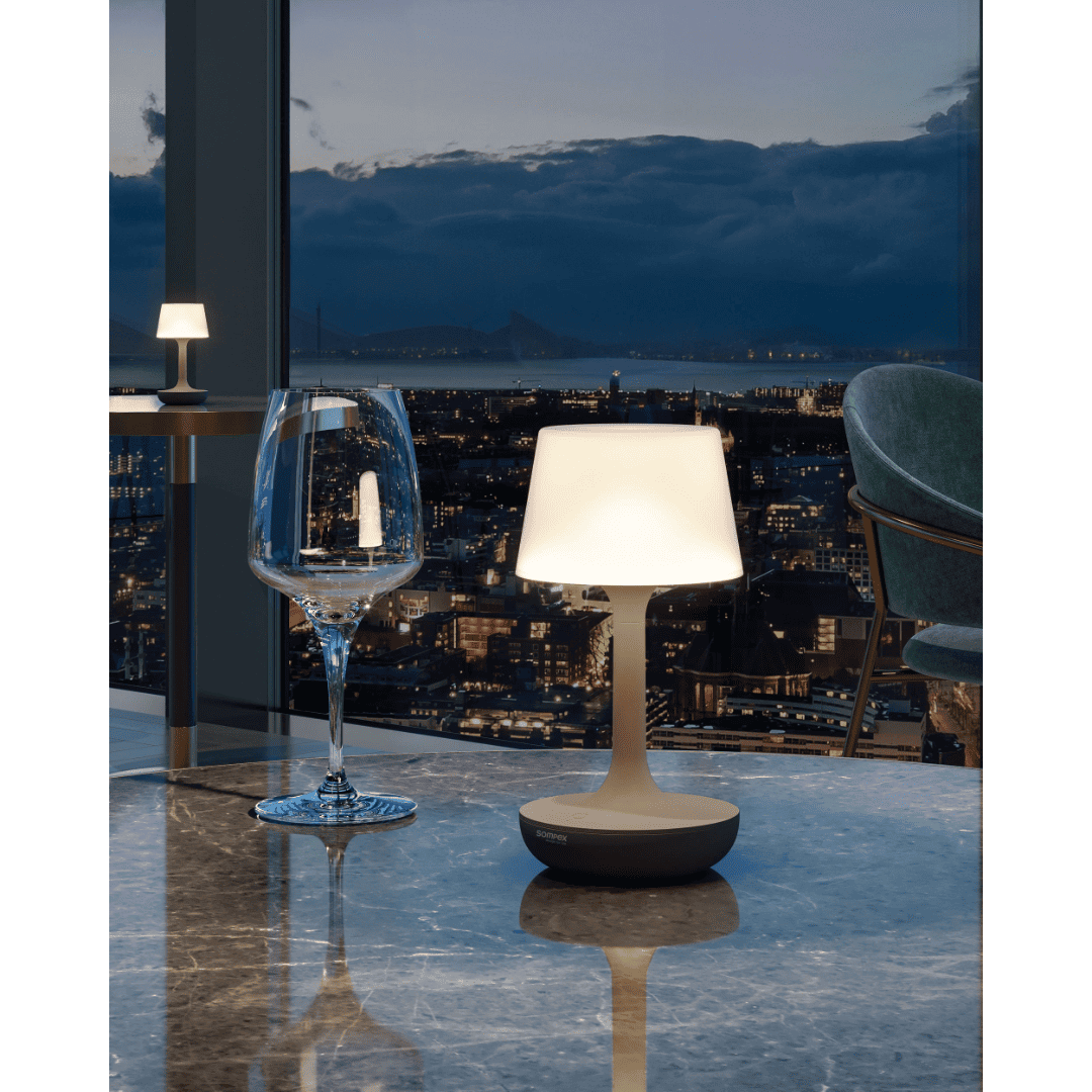 Sompex Ginn Table Lamp - Sand