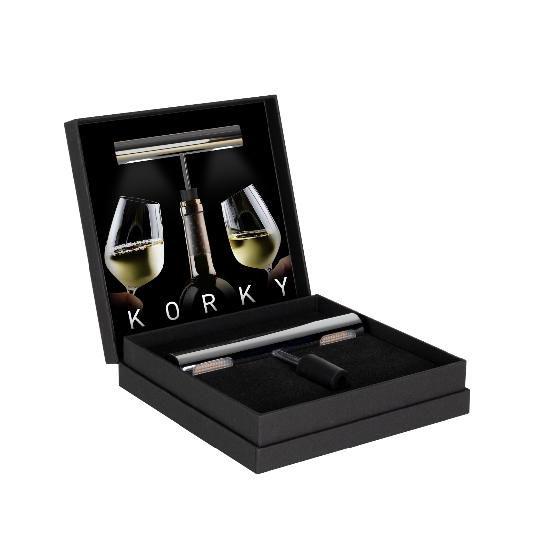 Sompex Korky Bottle Light - Silver Glossy