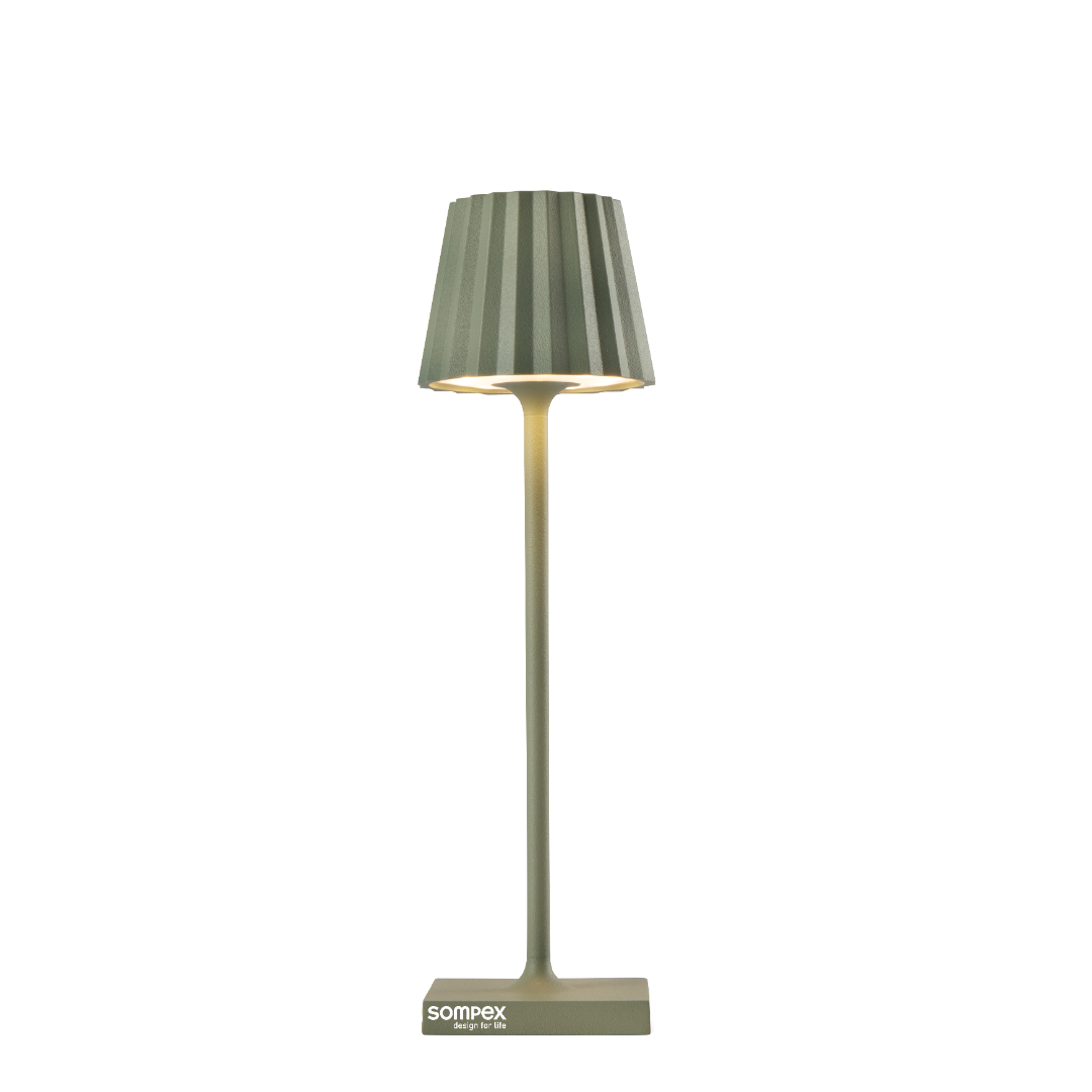 Sompex Troll Nano Table Lamp - Olive Green