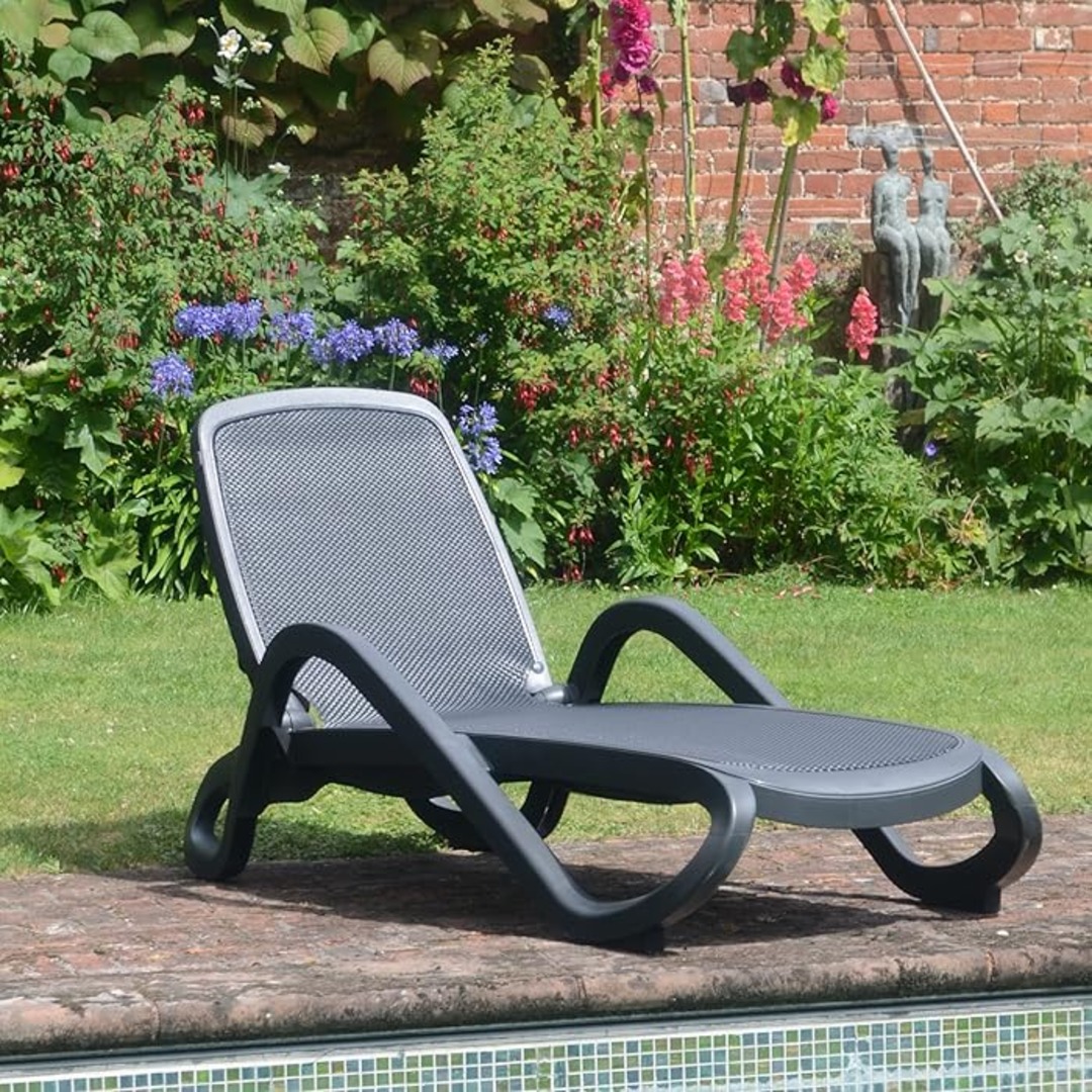 Alfa Sun Lounger - Anthracite