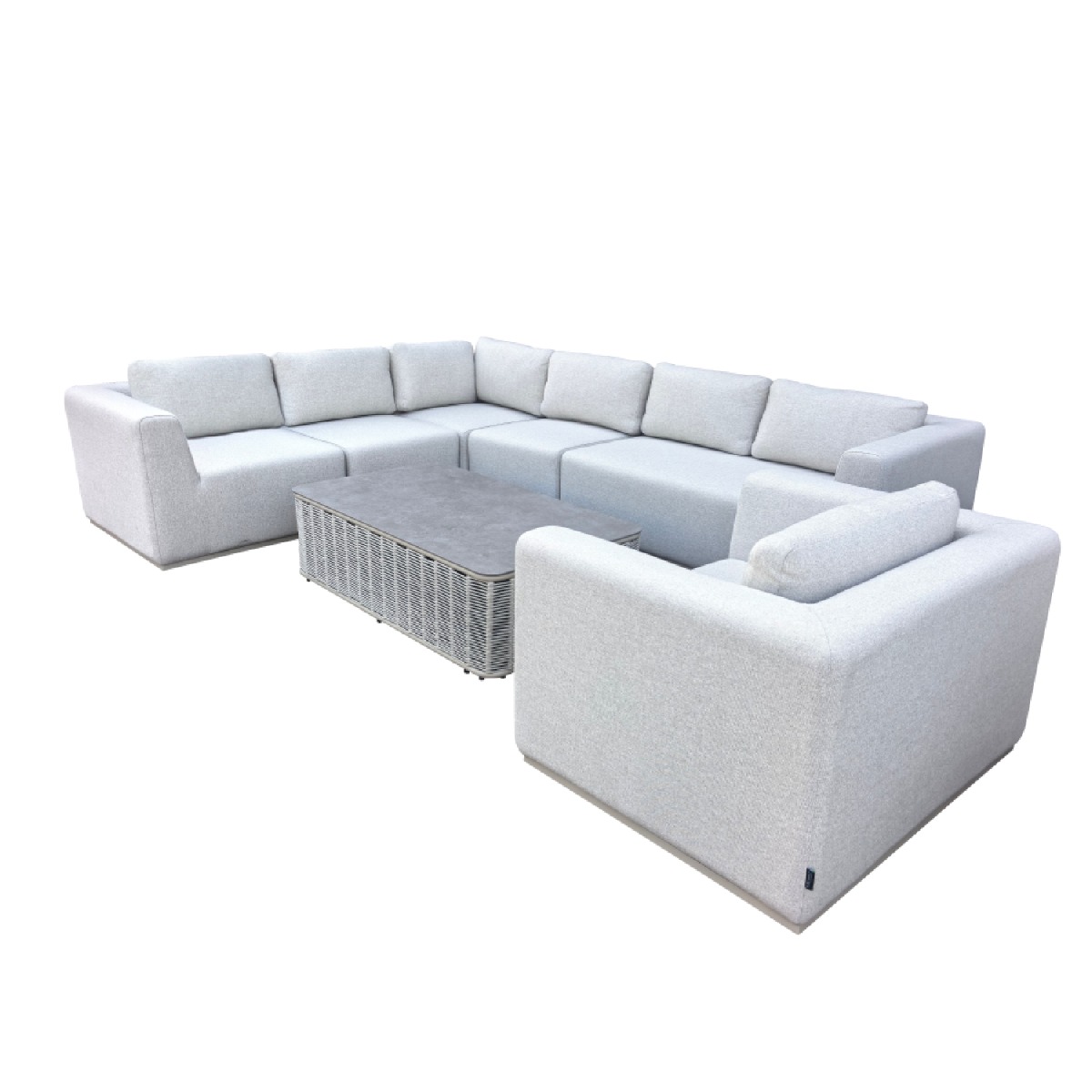 Sky 7 Seater Outdoor Sofa Set with Armchair & Coffee Table